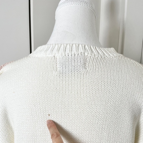 Vintage Runaway Bay Cottagecore Oversized Pastel Knit Pullover Sweater - S/M - Picture 12 of 16